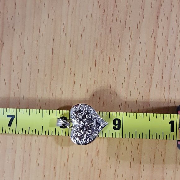 Heart shape gold pendant - Picture 5 of 13